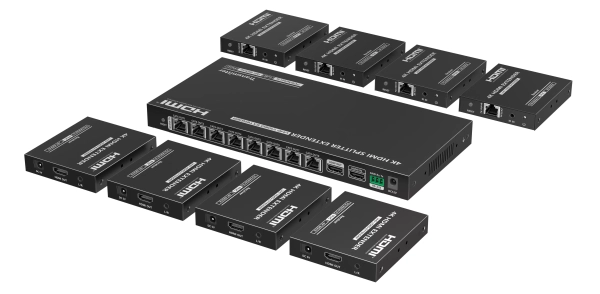 Разветвитель-удлинитель HDMI LENKENG LKV828P-N Разветвитель-удлинитель HDMI LENKENG LKV828P-N