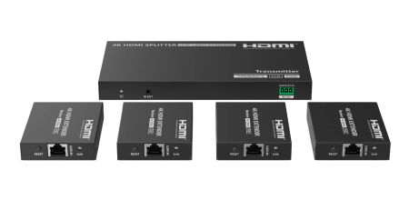 Разветвитель-удлинитель HDMI LENKENG LKV724P-N