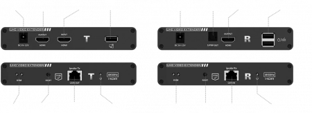 Удлинитель HDMI Lenkeng LKV676KVM-PI