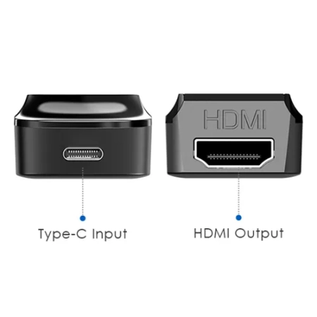 Конвертер USB-C - HDMI Lenkeng LKV001