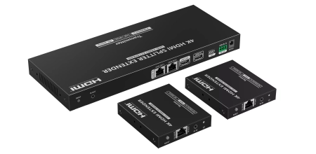 Разветвитель-удлинитель HDMI LENKENG LKV822P-N